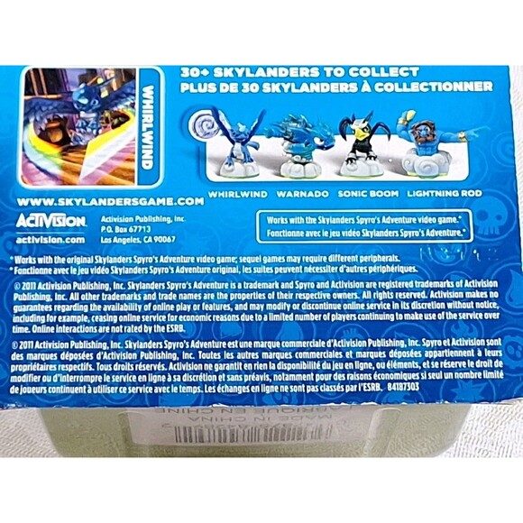 New Skylanders Spyro's Adventure WHIRLWIND Action Figure Character Activision - Picture 4 of 7